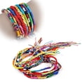thumbnail image 3 of Flmtop 20Pcs Bracelets Knitted Strands Fashion Cord Multicolor Bracelets for Club, 3 of 9