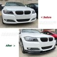 thumbnail image 4 of 5Pcs Car Front Bumper Lip Spoiler Splitter Bumper Canard Lip Diffuer For BMW 3 Series E90 E91 LCI 2009-2012 Accessories Body Kit, 4 of 7