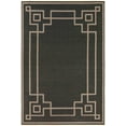 thumbnail image 3 of Mark&Day Outdoor Rugs, 7x10 Natalie Cottage Indoor/Outdoor Black/Camel Area Rug, Non Shedding Black Brown Carpet for Patio, Porch, Deck, Bedroom, Living Room or Kitchen (7'3" x 10'6"), 3 of 3
