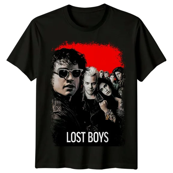 Lost Boys Movie Poster Inspired T-Shirt Retro Classic Film Graphic Tee Unisex