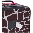 thumbnail image 4 of Set de equipaje Rockland Fashion Softside Upright Pink Jiraffe, 4 of 6