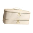 thumbnail image 4 of Bolsa de viaje de doble capa, estuche para herramientas de salón, organizador de maquillaje, bolsa de viaje para peluqueros, bolsa para peluqueros y, 4 of 10