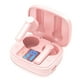 thumbnail image 3 of Auriculares compatibles con Bluetooth Auriculares impermeables con cancelación de ruido con compartimento de carga Auriculares inalámbricos TWS, rosa Inevent EL004811-03B, 3 of 7
