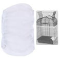 thumbnail image 1 of Bird Cage Skirt Adjustable Strechy Airy Mesh Soft Bird Cage Cover Seed Catcher, 1 of 10