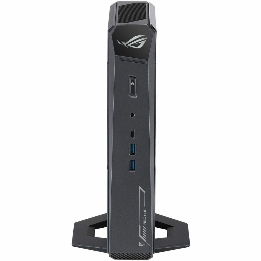 Asus ROG NUC 2025 RNUC15JNK7X589AU Gaming Desktop Computer - Intel Core Ultra 7 255HX - 32 GB - 1 TB PCI Express NVMe 4.0 SSD - Mini PC - Black - Intel Chip - Windows 11 Home - NVIDIA GeForce RTX 5...