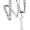Silver-1, variant on Men's Stainless Steel Sports Numbers 0-99 Talisman Basketball Football Baseball Inspiration Necklace