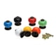 thumbnail image 4 of 1pc colorida cerámica perilla redonda Muebles Asas manija de abertura del armario de cajones Mobiliario de cocina china Hardware Decoración, 4 of 7