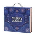thumbnail image 2 of Calendario de adviento,Calendario de Adviento vacío de Navidad 2024 24 números,Caja vacía de de 24 días para envolver regalos de Navidad,Cajas de regalo con cuenta, 2 of 8