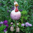 thumbnail image 3 of Adorno Colgante de Resina Pollo-Rosa-Pollo Adepaton LKX-0615-3, 3 of 5