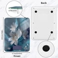 thumbnail image 2 of High Precision Digital Kitchen Scale Tempered Glass Food Scale Multifunction Scale Small Kitchen Appliances Abstract Art Flower, 2 of 7