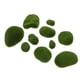thumbnail image 5 of 10 piezas de piedras de musgo simuladas, piedras de musgo artificiales, bolas de musgo de simulación, 5 of 6