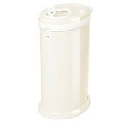 Ubbi Stainless Steel Diaper Pail, Odor Locking, No Special Bag Required, Award-Winning, Registry Must-Have, Ivory