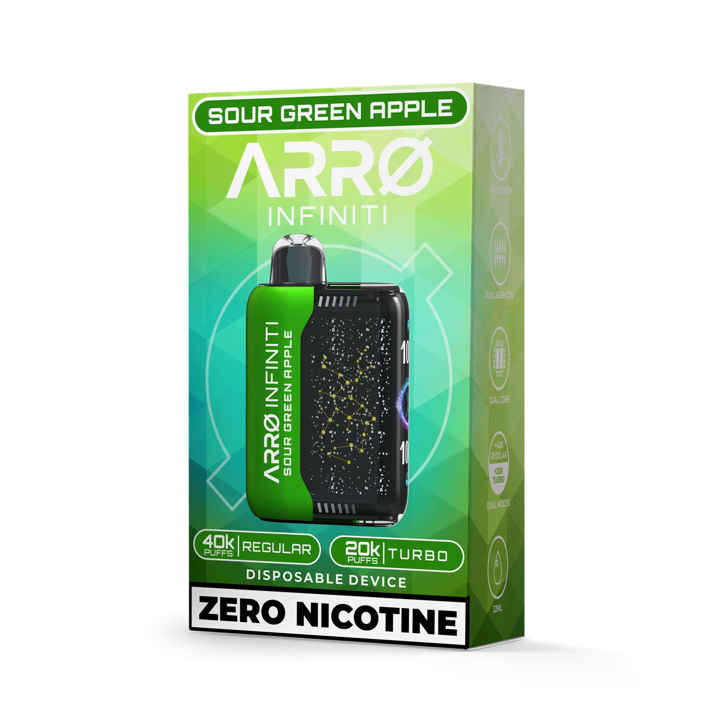 sour apple vape LOKEE Hi-ANGLE RAINBOW main image 0