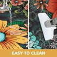thumbnail image 6 of Kitchen Mats Sets 2 Piece,Cushioned Anti Fatigue Kitchen Mats， Washable Kitchen Rugs,Non-Slip Kitchen Floor Mats,Boho Floral Kitchen Rugs,Colorful Flowers Kitchen Mats,17.3"x30"+17.3"x47", 6 of 6