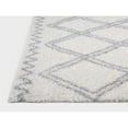 thumbnail image 2 of Loomaknoti Prince Light Zakie 3' x 5' Geometric Indoor Polypropylene  Accent Rug , Cream, 2 of 6