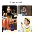 thumbnail image 5 of Mini Wireless Walkie Talkie Thin Two Way Radio Long Range Hotel B, 5 of 5