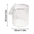 thumbnail image 3 of teapwant Reusable 5 Gallon 220 Full Mesh Filter Bag With Zipper Machine Washable Filter Bag Liquid Filter Bag Replacement Bag Nylon Filter, 3 of 8