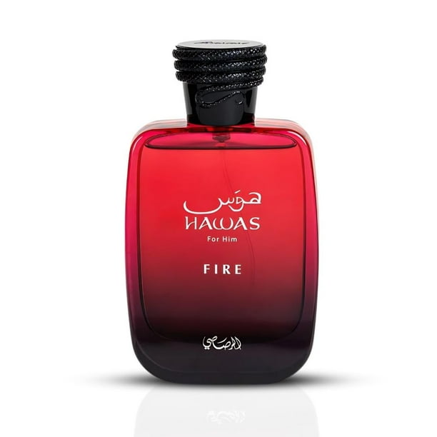 Rasasi Hawas Fire Eau De Parfum Men Spray 100Ml(3.4 Oz) - Bold