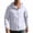 White, variant on GUZOM Mens Sun Protection Jacket UPF 50 Lightweight Breathable Quick Dry Hooded Full Zip Nylon Spandex Black for Outdoor Hiking Fishing,Size 3XL