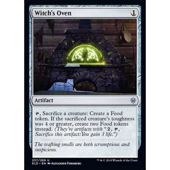 MtG Throne of Eldraine Uncommon Witch's Oven #237