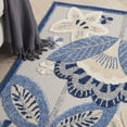 thumbnail image 4 of 5â€™ x 7' Blue and Gray Indoor Outdoor Area Rug, 4 of 6