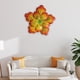 thumbnail image 5 of Decoración de pared BLESIY escultura de arte de pared naranja, 5 of 7
