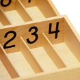 thumbnail image 2 of Elite Montessori Numbered Spindle Box with 45 Spindles, 2 of 3