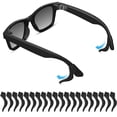 thumbnail image 1 of Hexasider - 10 pares de ganchos para las orejas compatibles con Ray-Ban Meta Wayfarer/Skyler/Headliner accesorios, soporte de silicona el&aacute;stico antideslizante para anteojos inteligentes, re, 1 of 7