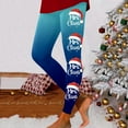 thumbnail image 1 of MKLEKYY Leggings para mujer, leggings con estampado navideño festivo para mujer, pantalones de yoga de cintura alta, mallas deportivas cómodas para fitness y entrenamiento, 1 of 4