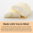 thumbnail image 5 of theEATBar Melt-In-Your-Mouth Meringue Bars for Dysphagia and People with Low Appetite | Nut & Gluten Free Ingredients | IDDSI Dysphagia Levels 5, 6, & 7 | Pack of 24 Meringue Bars | Vanilla Chocolate, 5 of 7