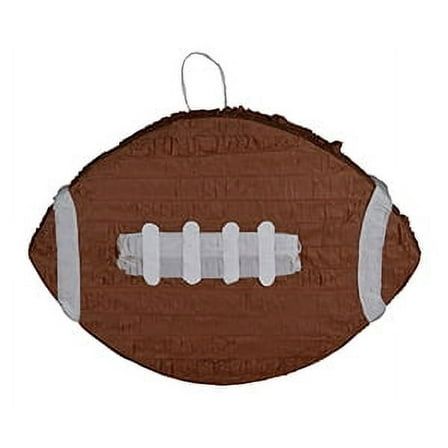 Football Piñata, Brown, 20.5in x 14.5in