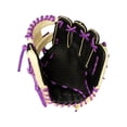 thumbnail image 4 of SSK Z5 Craftsman 11.5" Infield Baseball Glove Z5-1150BLKCMLPUR1, 4 of 6