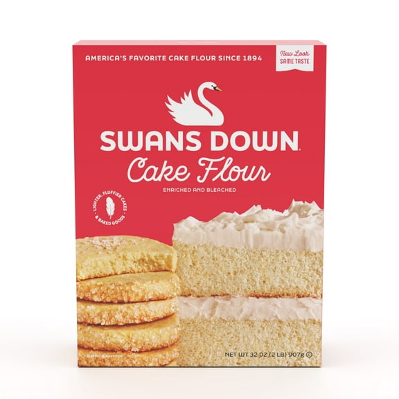 Swans Down Enriched, Bleached Cake Flour, 32 oz