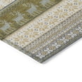 thumbnail image 3 of Addison Rugs Chantille Indoor/Outdoor Transitional Holiday Gray Machine Washable Runner Rug, 2'3" x 7'6", 3 of 7