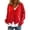 A-Red105, variant on Bibifish Womens Cardigan Sweaters Solid Color Button Down Autumn Long Sleeve Knitted Tops V-Neck Stretchy Knitted Outerwear For Ladies