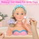 thumbnail image 5 of Kit de maquillaje para peinar y cabeza de muñeca Everideals con cosméticos reales, 5 of 7