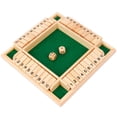 thumbnail image 1 of Shut the Box Game Funny Interactive 4-Player Wooden Dice Game Table Board Game, 1 of 10