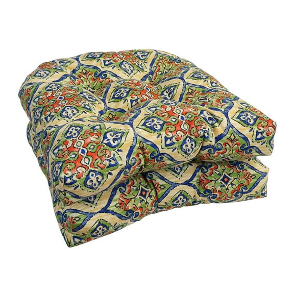 Blazing Needles 19-inch U-Shaped Dining Chair Cushions (Set of 2) 93184-2CH-OD-189