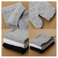 thumbnail image 6 of 6 Pairs Japanese Flip Flop Sandal Split Toe Tabi Geta Zori Socks White+Black+Grey, 6 of 6
