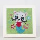 thumbnail image 4 of Cuadros Decorativos Bricolaje diamante pintura completo redondo cristal taladro animal decoración para niños (DX057) Tmvgtek embutido en tela, 4 of 8