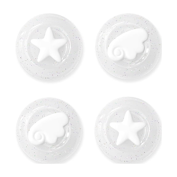 GeekShare Thumb Grip Caps Compatible with Switch 2 Silicone Joystick Cover Soap Bubble 4PCS