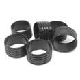 thumbnail image 2 of 2 Pieces Tennis Racket Grip Stretchy Ring Overgrip Fix Kit Grip Tape Finishing Protector Professional Outdoor Accessories Black, 2 of 8