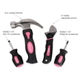 thumbnail image 3 of Apollo Tools Four Piece Stubby Tool Set - Pink- DT0240P, 3 of 10