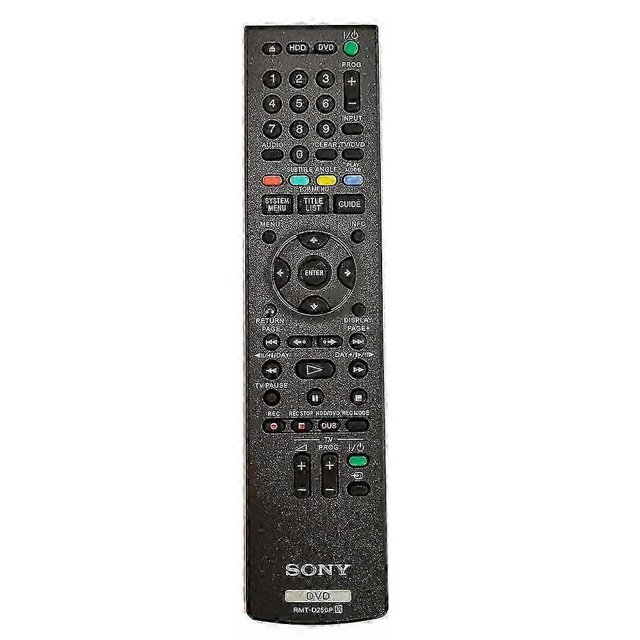 pour Sony DVD Enregistreur RDR-HX680 RDR-HX785 RDR-HX950 Télécommande de Remplacement RMT-D250P