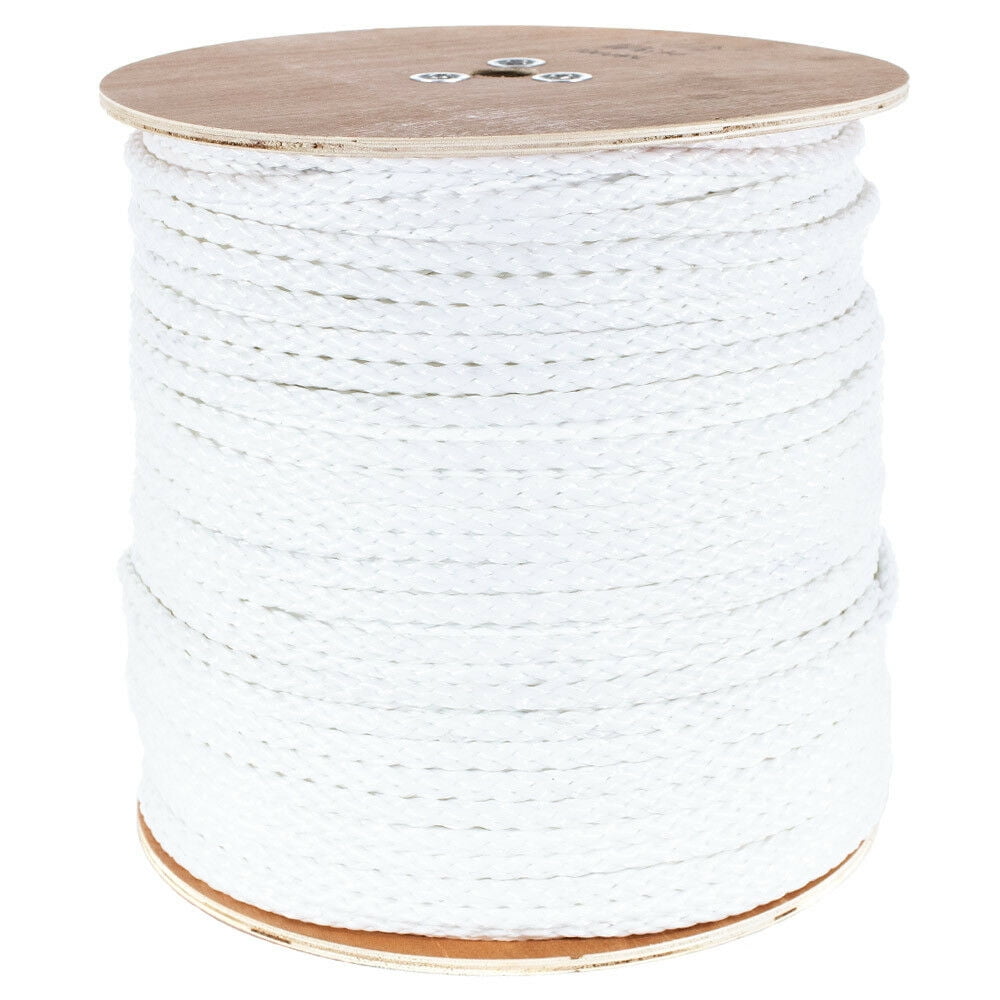 Hollow Braid Polypropylene Rope Large Variety of Colors and Diameters