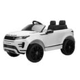 thumbnail image 3 of SESSLIFE Electric Ride on Vehicles for Kids Age 3-5, 12V Ride on Toy with Key Start, 4 Spring Suspension, Headlights, Christmas Gift Ride On Sports Car, White, TE1868, 3 of 10