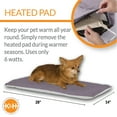 thumbnail image 3 of K&H Pet Products Thermo-Pet Mat Gray 14 X 28 Inches, 3 of 9