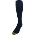 thumbnail image 2 of Men's Gold Toe 2055H Over The Calf Premium Fashion Socks - 3 Pack (Navy O/S), 2 of 5