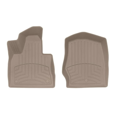 WeatherTech FloorLiner HP Custom Fit Floor Mats compatible with Ford Explorer, Explorer Hybrid, Explorer ST - 1st Row (Driver & Passenger), Tan