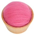thumbnail image 2 of Wool Felt Pin Cushion Vertical Type with Wooden Bowl Pins Needle Holder Sewing Box Tool, 2 of 4